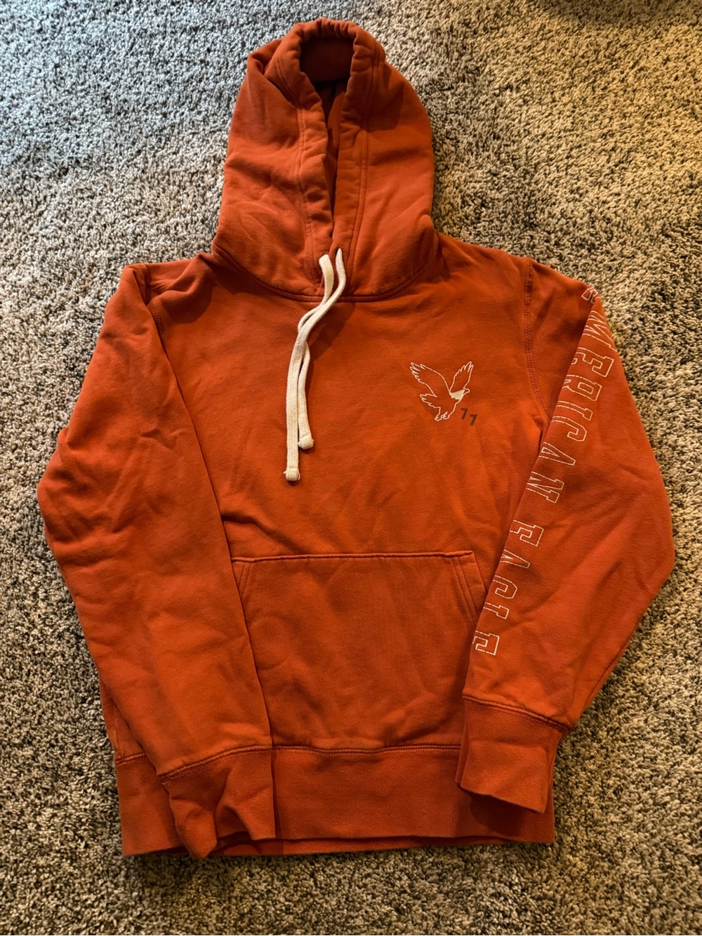 American Eagle Burnt Orange XS Men’s Hoodie